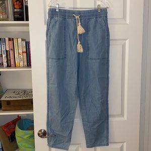Forever21 chambray / denim pants MEDIUM